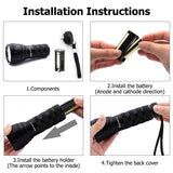 21 LED UV Flashlight for Cat/Dog Urine, Pet Stains and Bed Bug Matching with Pet Odor Eliminator