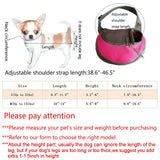 Breathable Mesh Travel Safe Sling Bag Pet Carrier