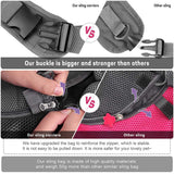 Breathable Mesh Travel Safe Sling Bag Pet Carrier