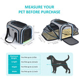Airline Approved Expandable Foldable Soft-Sided Pet Carrier
