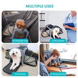 Airline Approved Expandable Foldable Soft-Sided Pet Carrier