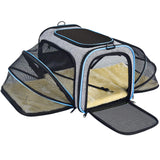 Airline Approved Expandable Foldable Soft-Sided Pet Carrier