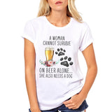 "Never Walk Alone" Dog Paw Cute Pet Fashion