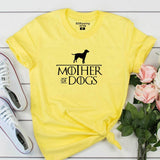 "Mother Of Dogs" Dog Owners Funny Pet T Shirt