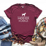 "Mother Of Dogs" Dog Owners Funny Pet T Shirt