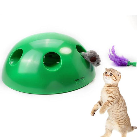 Popping Mouse Pet Cat Toy