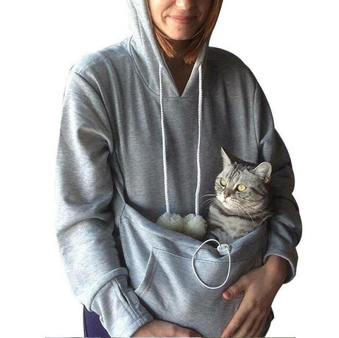 Unisex Kangaroo Hoodie with Pet Pocket