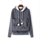 Unisex Kangaroo Hoodie with Pet Pocket