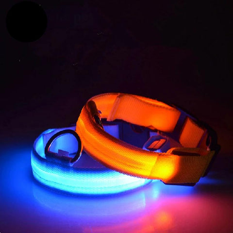 Flashing LED Night Safety Pet Cat-Dog Collar