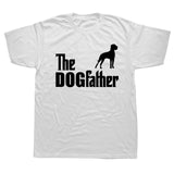 T Shirts Funny Short Crew Neck The Dogfather Great Dane Pet Dog Zomer Mens T Shirts