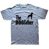 T Shirts Funny Short Crew Neck The Dogfather Great Dane Pet Dog Zomer Mens T Shirts