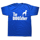 T Shirts Funny Short Crew Neck The Dogfather Great Dane Pet Dog Zomer Mens T Shirts
