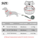 Small Cat-Dog Bowknot Harness and Leash Set