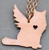 Custom Cat Memorial Necklace Jewelry