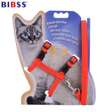 Adjustable Nylon Cat-Dog Harness And Leash Set