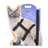 Adjustable Nylon Cat-Dog Harness And Leash Set