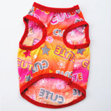 Printed Summer Pet Cat Clothing