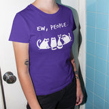 "Ew, People" Cute Style 100% Cotton Tee Tops