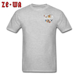 3D Dog Party Printed Tee Shirt