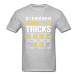 Japanese Stubborn Akita Tricks Spitz Dog T-shirt Print