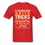 Japanese Stubborn Akita Tricks Spitz Dog T-shirt Print